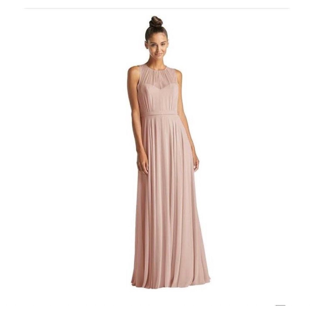 Jenny packham sleeveless bridesmaid dres